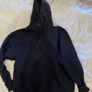 black hoodie